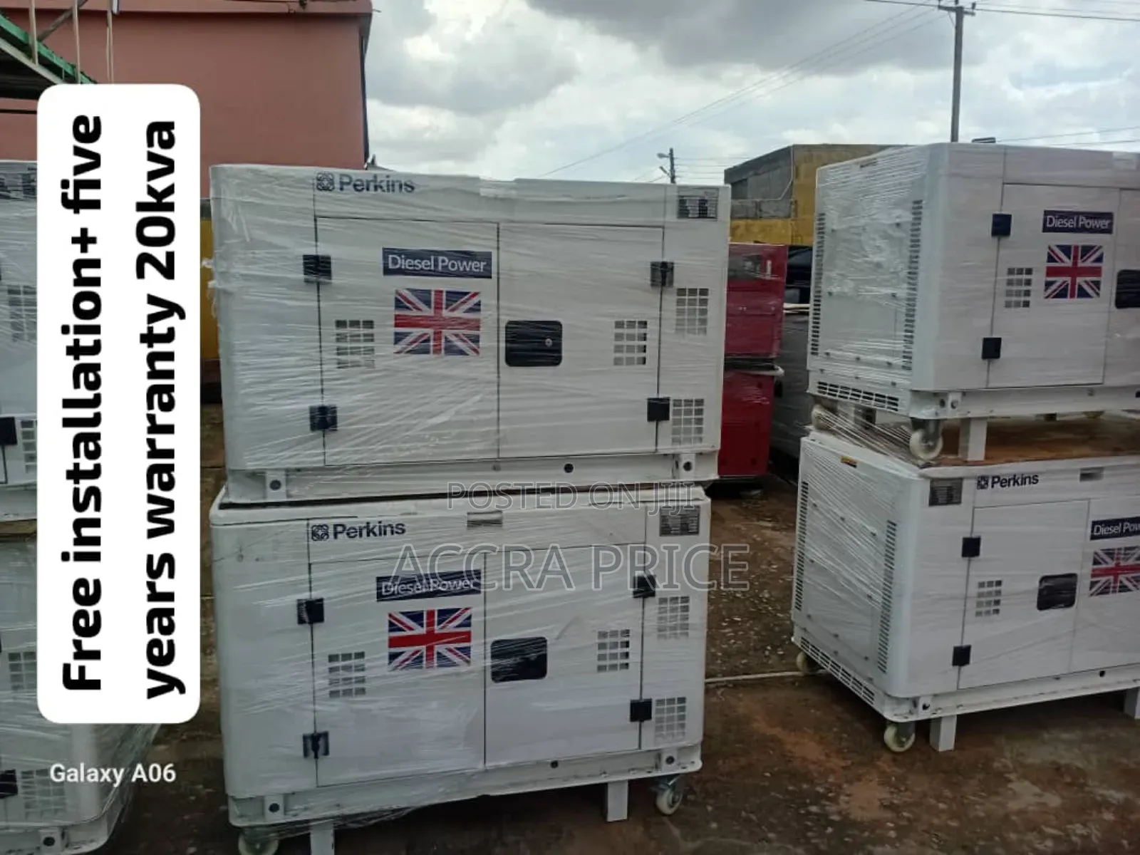 Power Wizard 20kva Perkins Diesel Generator 18000watts