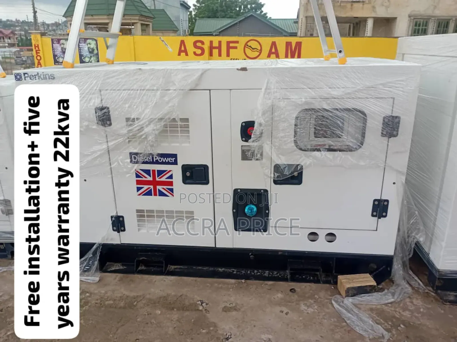 Power Wizard 22kva Perkins Diesel Generator 18000watts