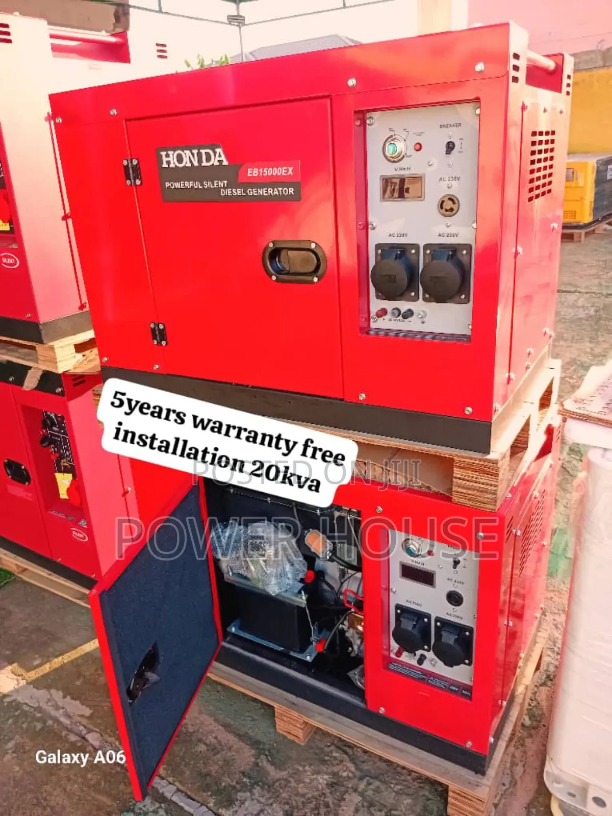 Valor Base Honda Diesel 16500watts 15kva 16500watts