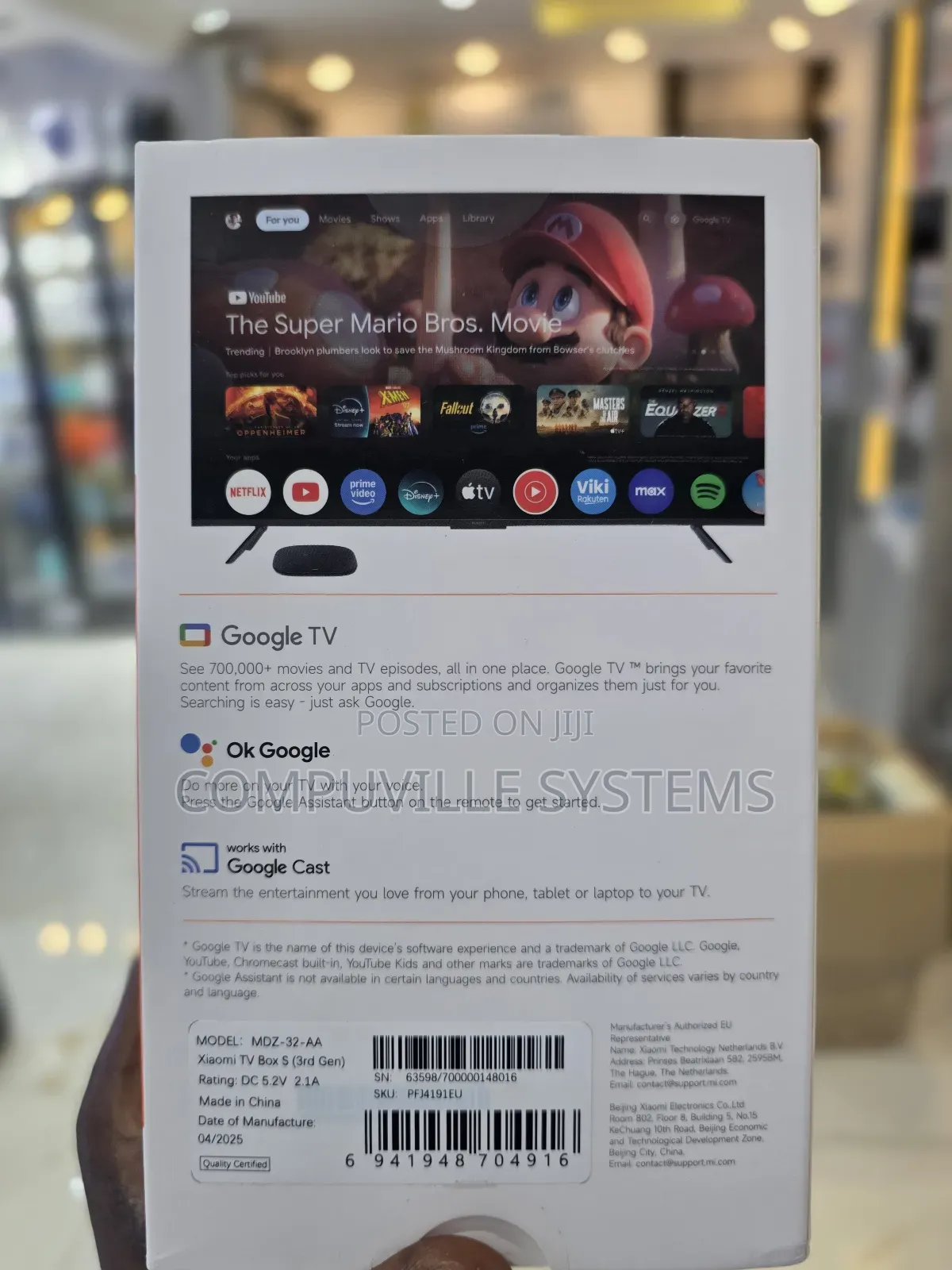 Xiaomi Tv Box S 3rd Gen
