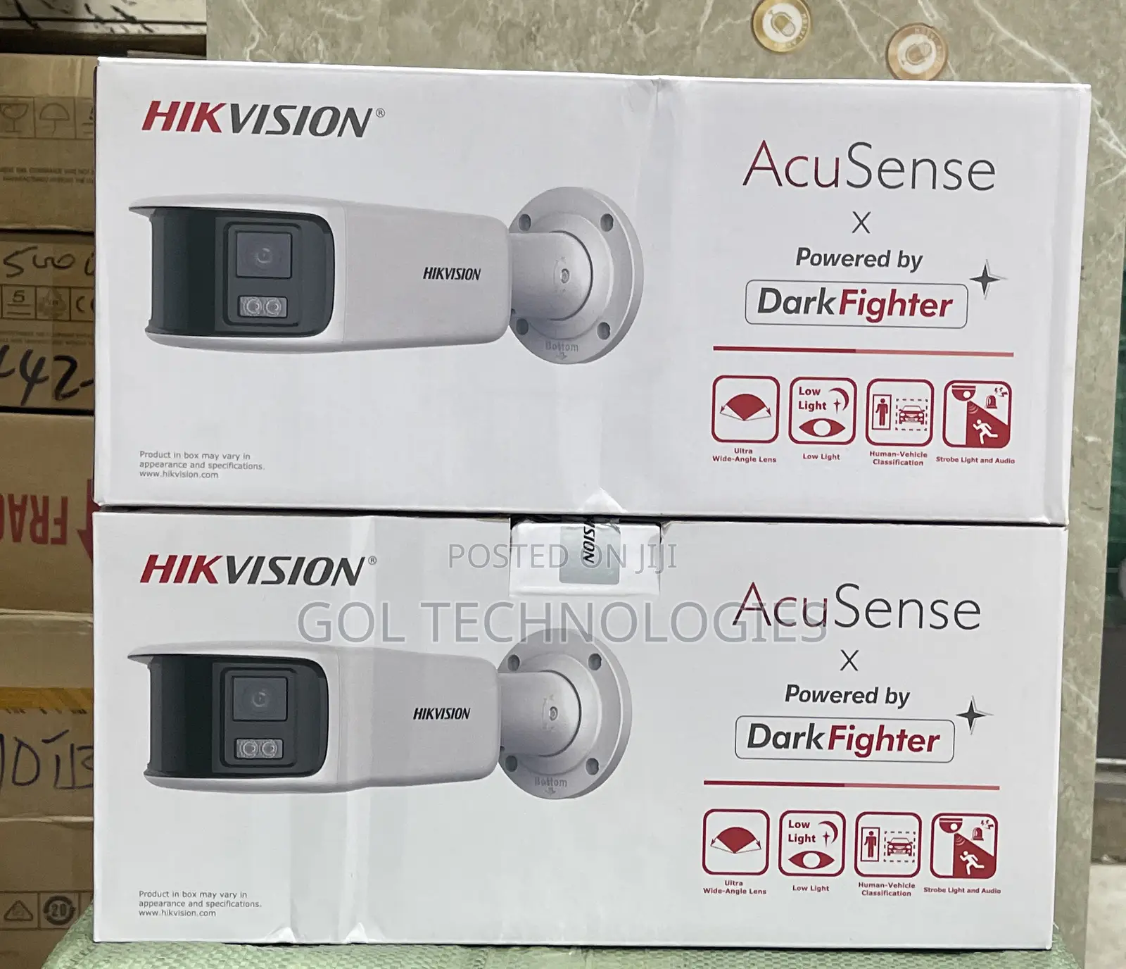 Hikvision Panoramic Ip Camera 4mp Fixed Bullet Acusense
