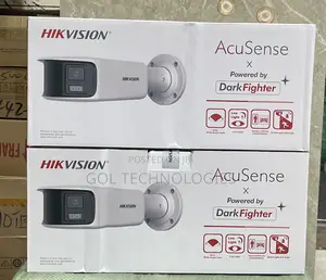 Hikvision Panoramic Ip Camera 4mp Fixed Bullet Acusense