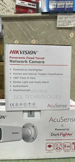 Hikvision 4mp Ip Camera Panoramic Fixed Turret Camera