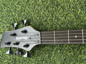 Ibanez Active Bass Guitar (Black Red)