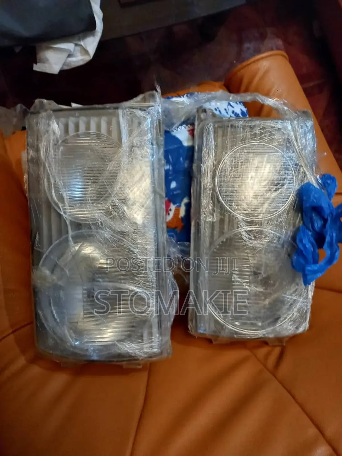 W123 Mercedes Headlight Pair