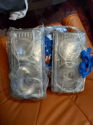 W123 Mercedes Headlight Pair