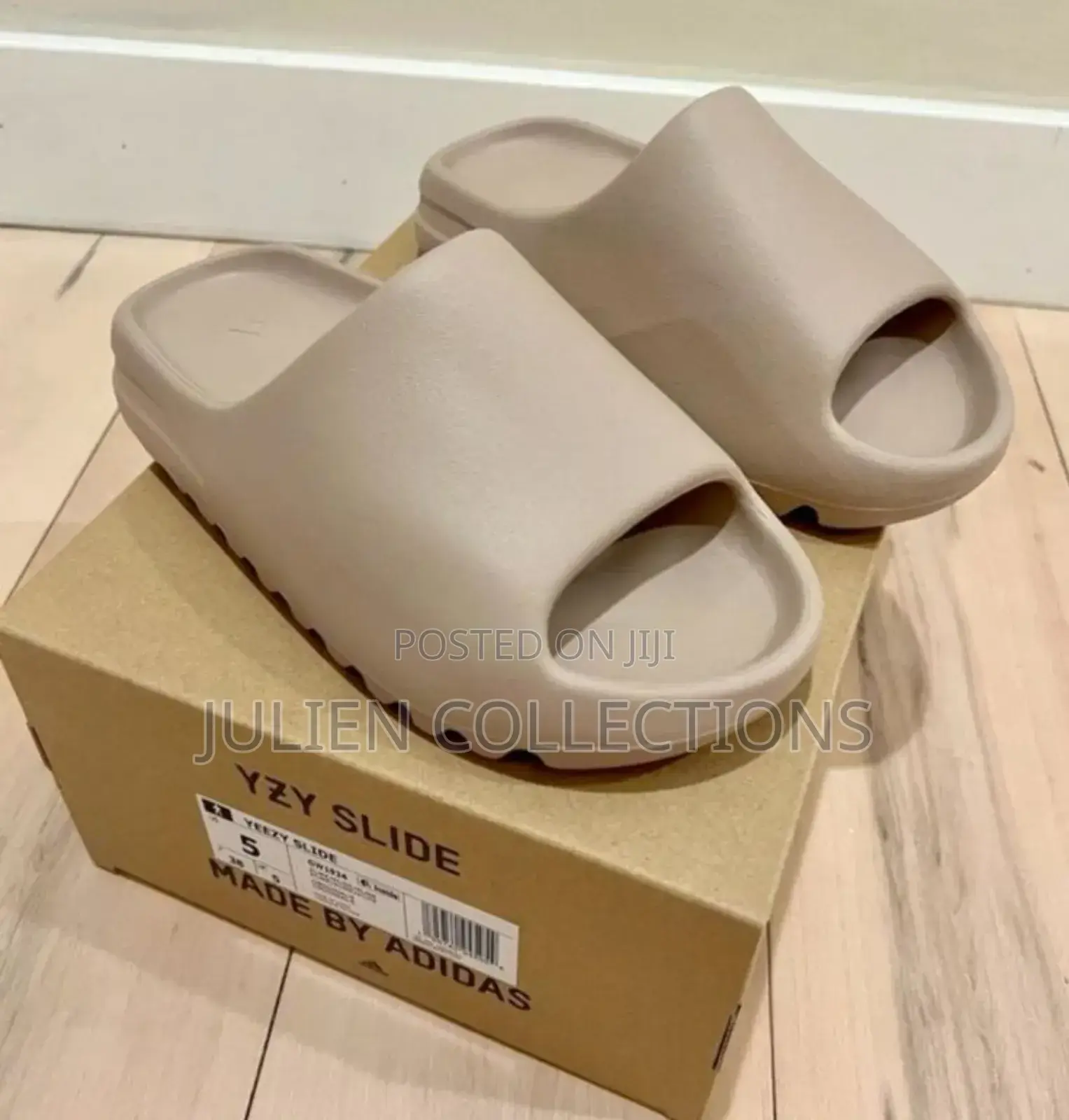 Adidas Yeezy Slides Cream Brown