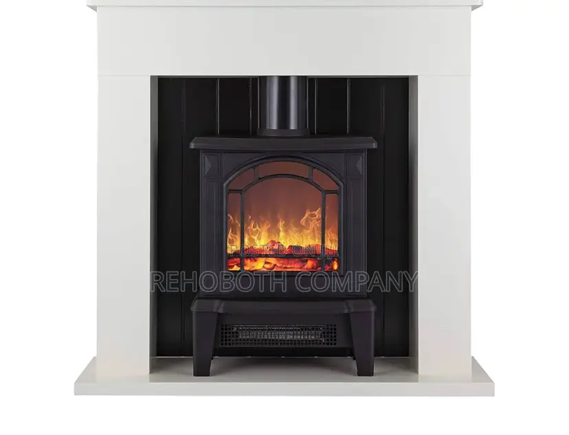 Walmlite Chester Fireplace Suite 2kw White