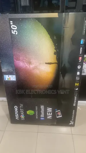 Asano 50" Smart Uhd 4k Android Satellite Digital Tv