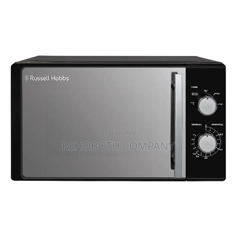 Russell Hobbs Black Compact Black Manual Microwave 20l