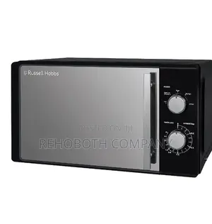 Russell Hobbs Black Compact Black Manual Microwave 20l