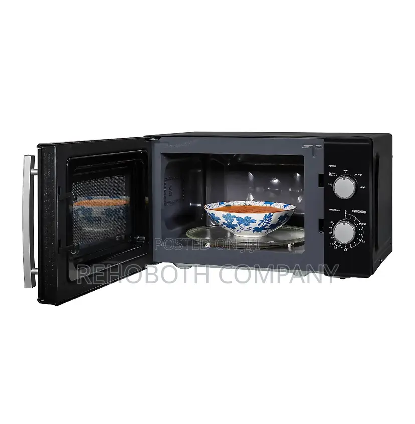 Russell Hobbs Black Compact Black Manual Microwave 20l