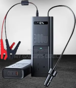Photo - Baseus 300w Car Power Inverter, Dc to Ac Car Adapter