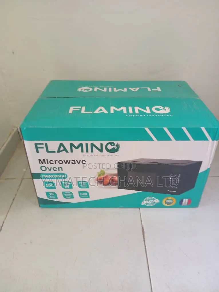 Original Flamino 20litre Digital Microwave Oven With Grill