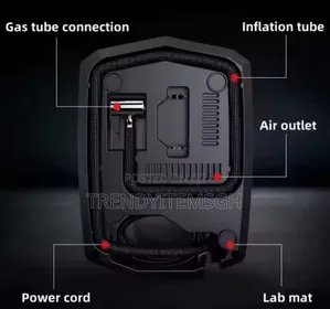 Digital Display Air Compressor Car Tyre Inflatable Pump
