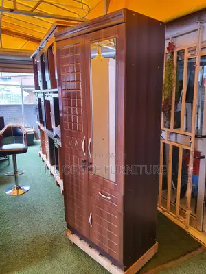 Two Doors Wardrobe(Brown)