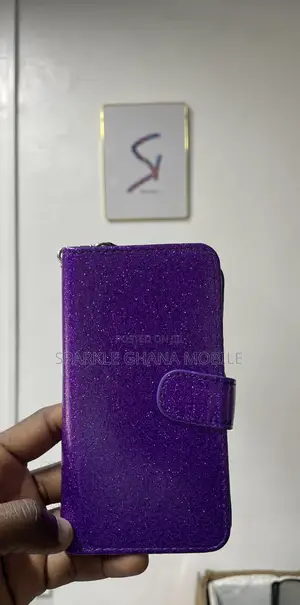Samsung Galaxy S9 Purple Glitter Case