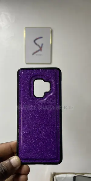 Samsung Galaxy S9 Purple Glitter Case
