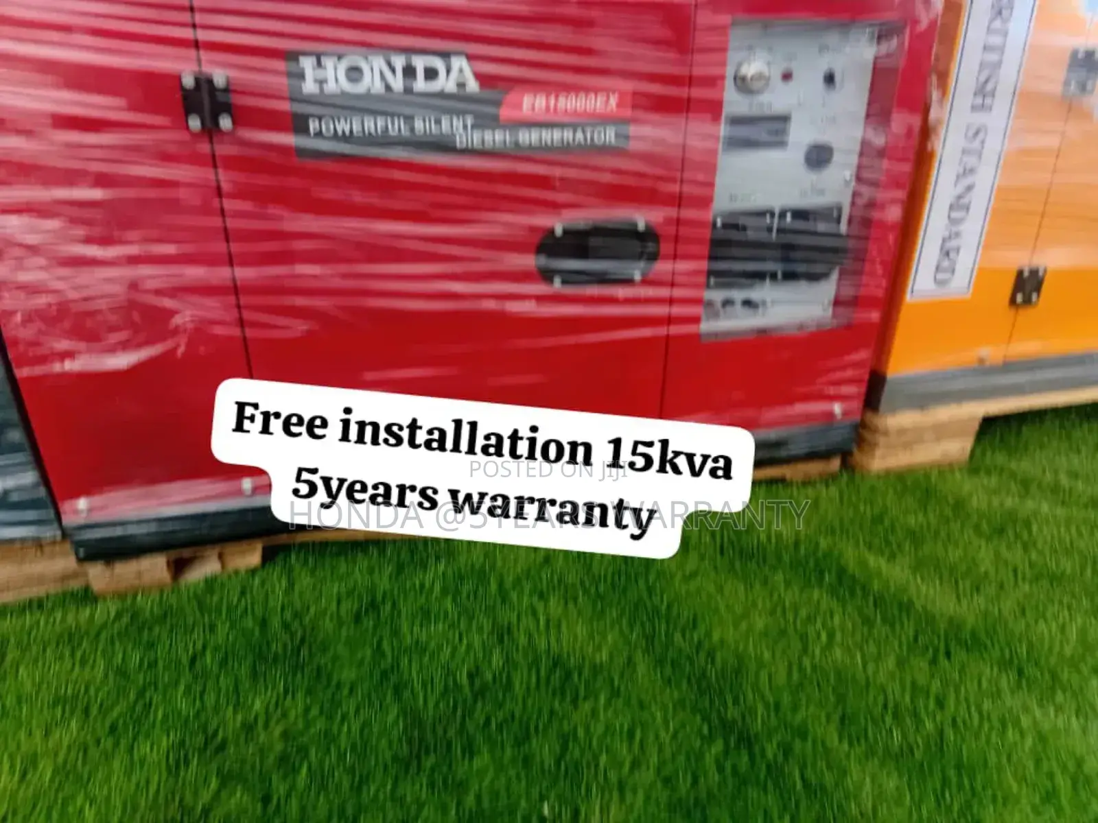Zero Noise Gen Honda 15kva 16500watt Diesel