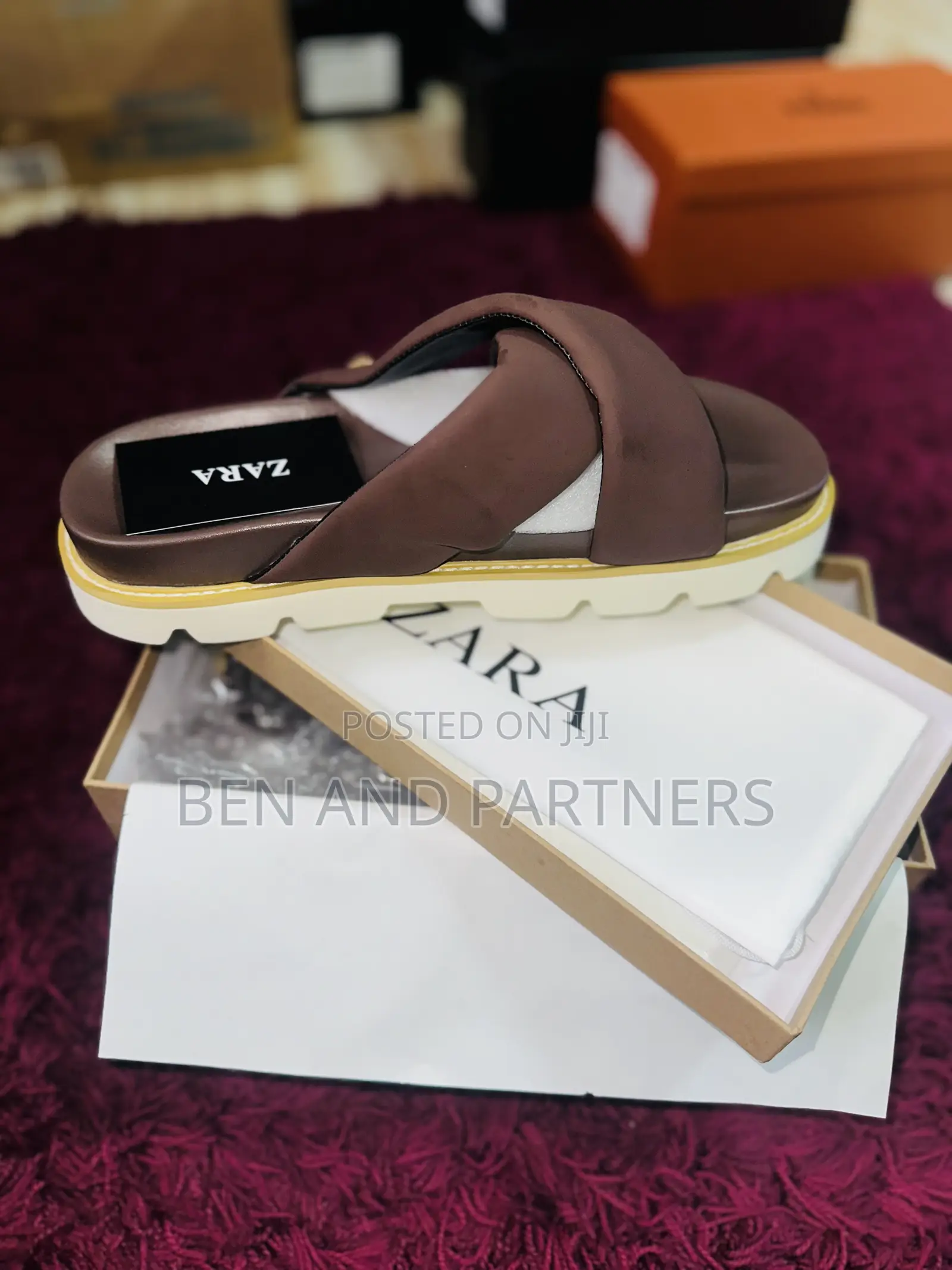 Zara Brown Slippers For All Occasions