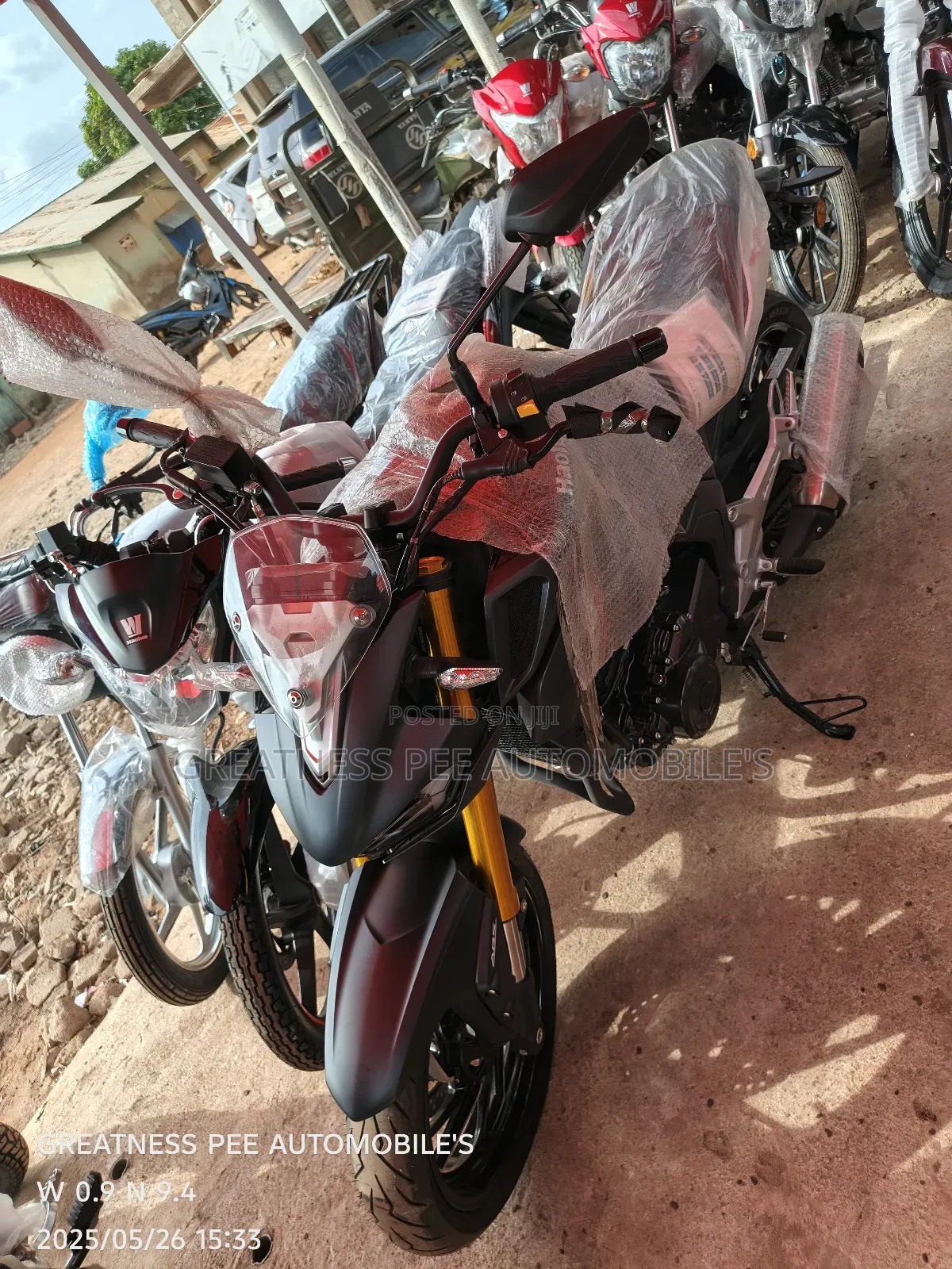 New Haojue DR300 2025 Black