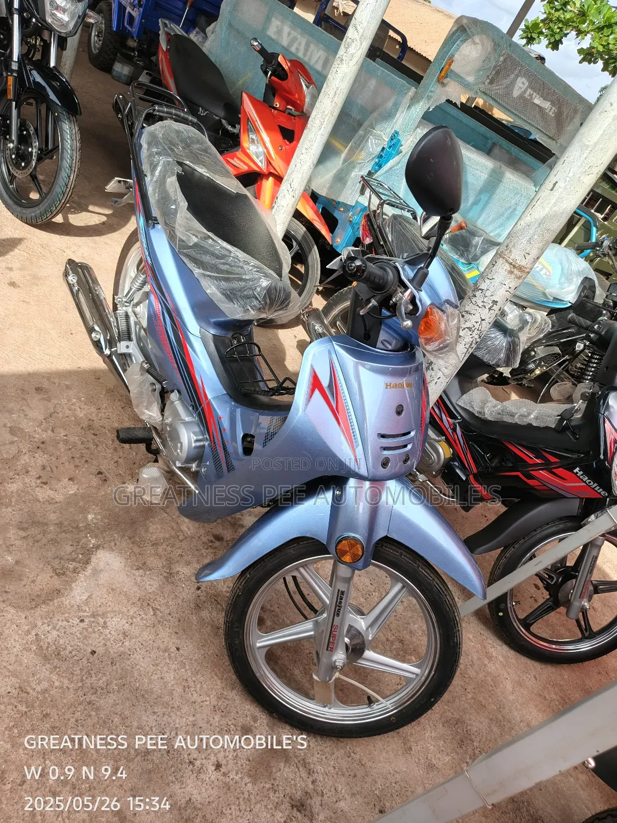 New Haojue HJ110-A 2025 Blue
