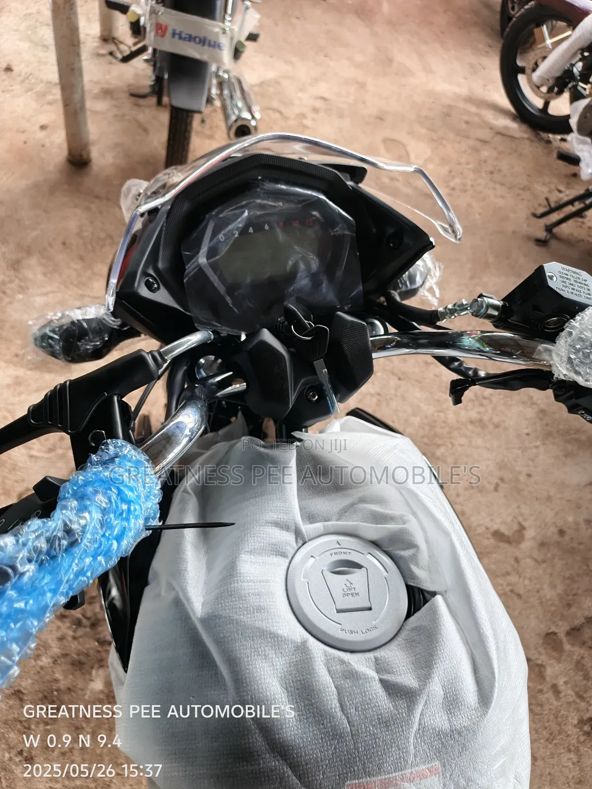 New Haojue DK150S 2025 Black