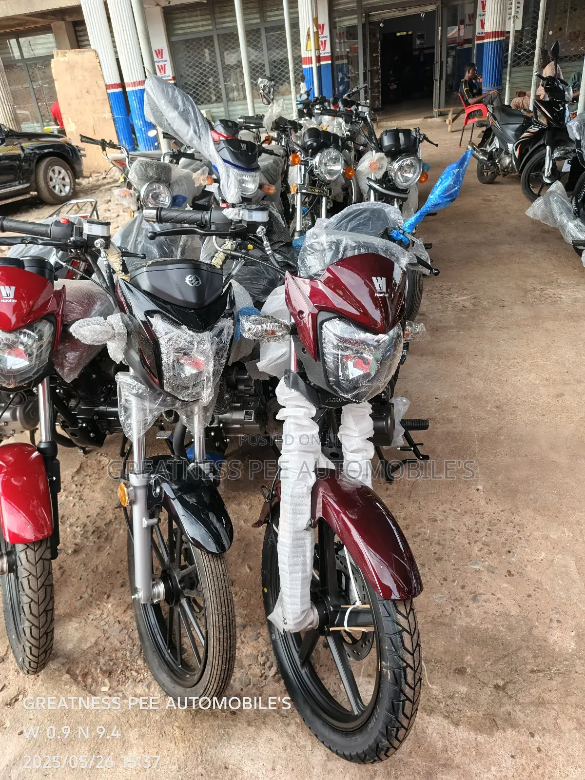 New Haojue TF125 2025