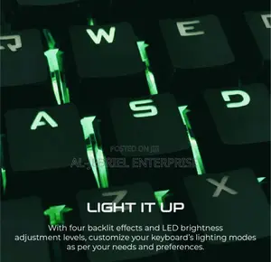 Vertux Raidkey Wired Gaming Keyboard