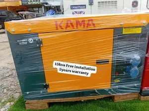 Manual Start Gen Kama 15kva 16500wax Diesel 15kva 16500watts
