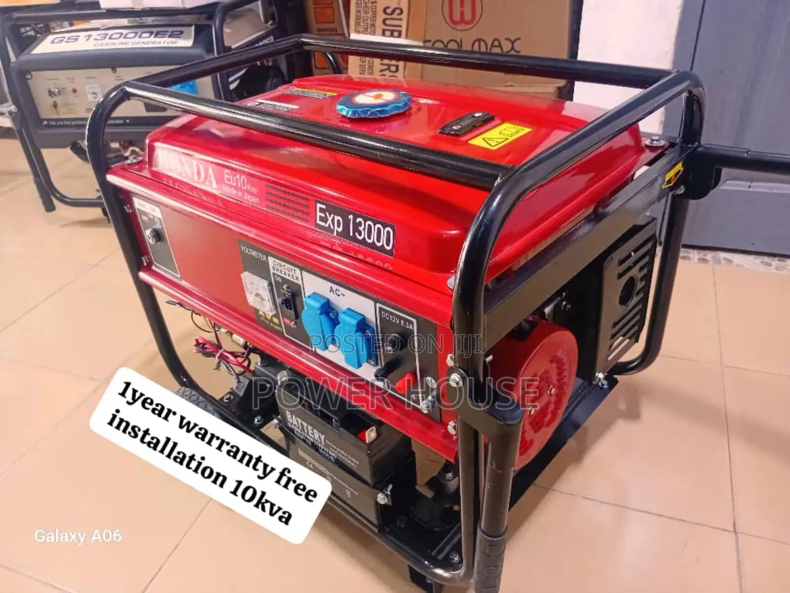 Valor Sphere Honda Petrol Generator 10kv 13000watts