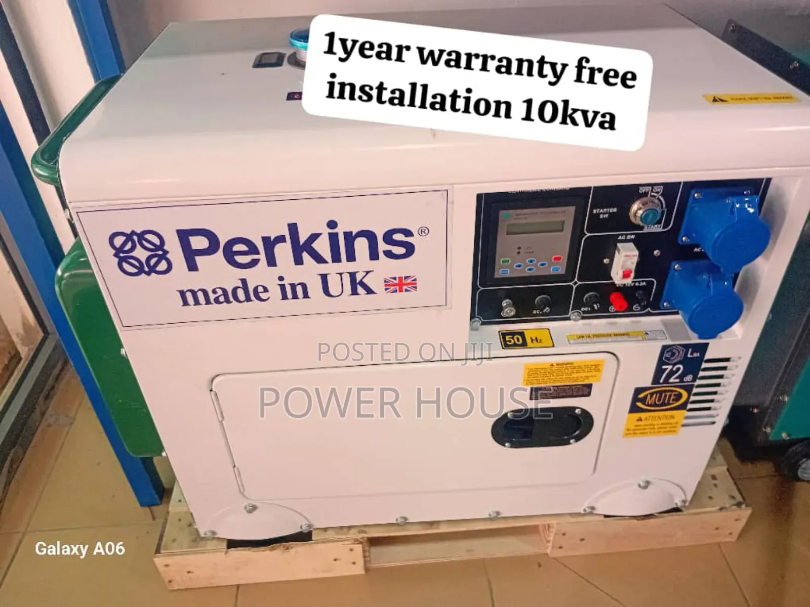Vanta Edge Perkins Diesel Engine Generator 10kv 13000watts 1