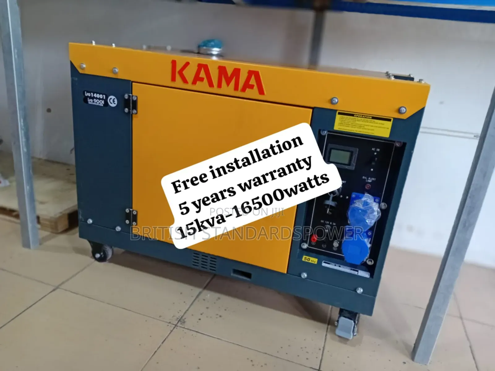 Spark Power Kama 15kva Silent Diesel Genset Kama