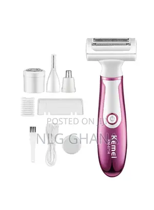 4-in-1 3w Professional Women Grooming Kit Epilator Ghx5442