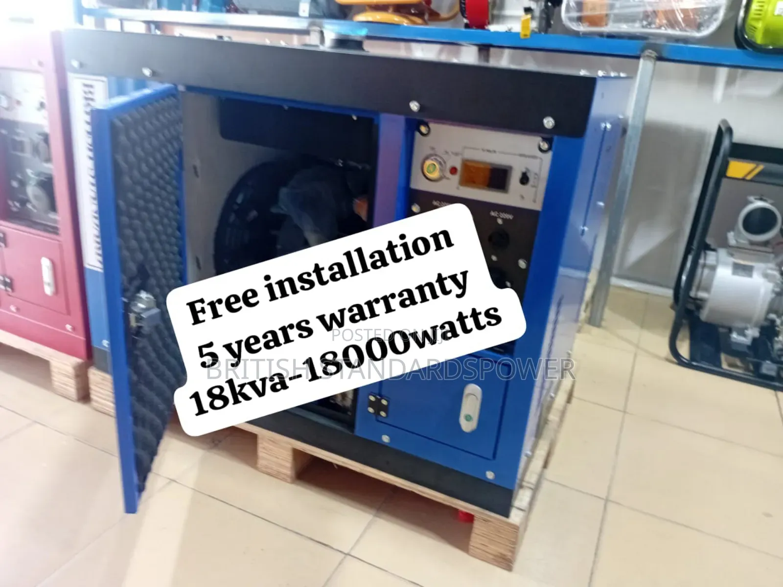 Low Noise 18kva Diesel Powered Generator Diesel