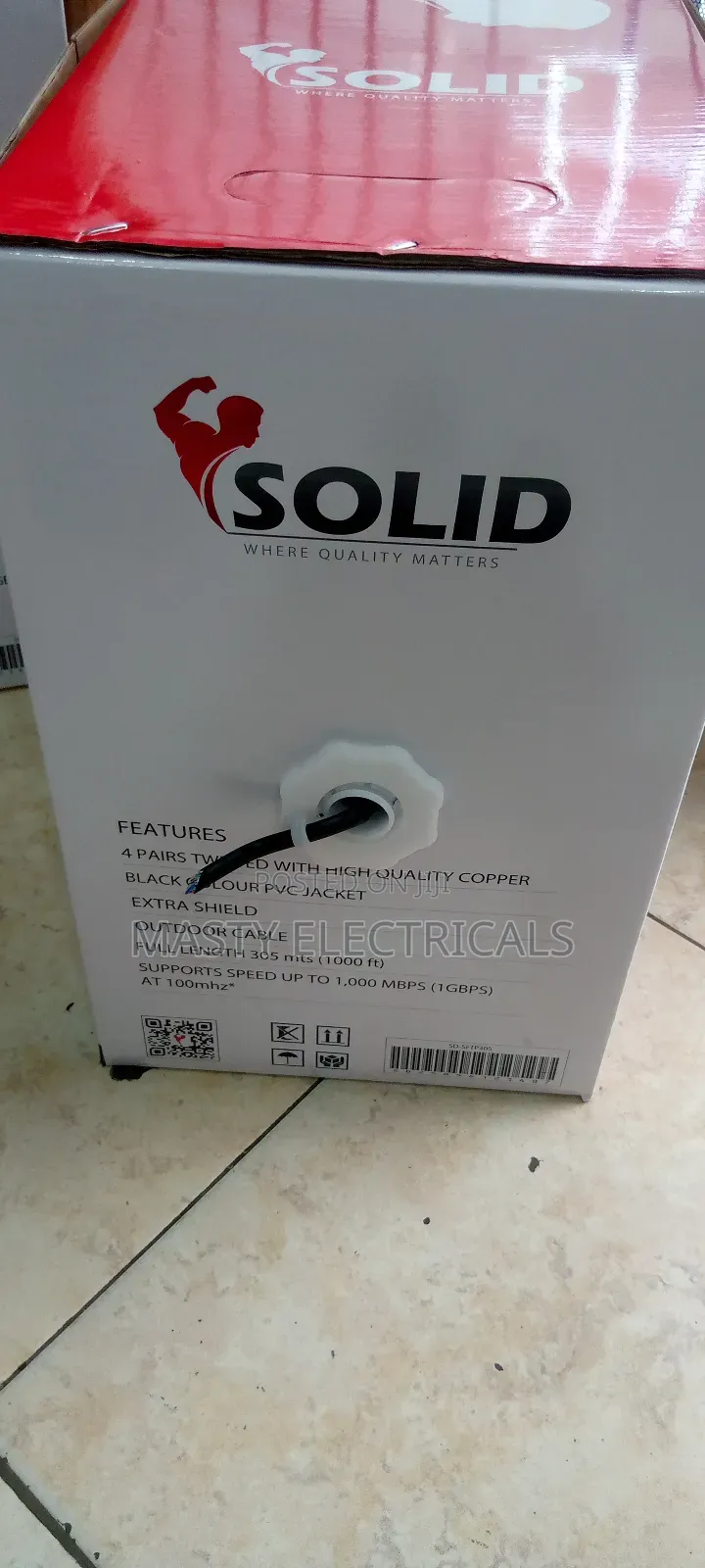 Outdoor Cat 6 Cable