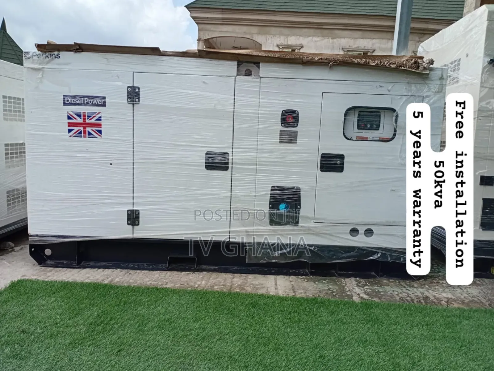 Powerprimex 50kva Silent Perkins 50kva Diesel