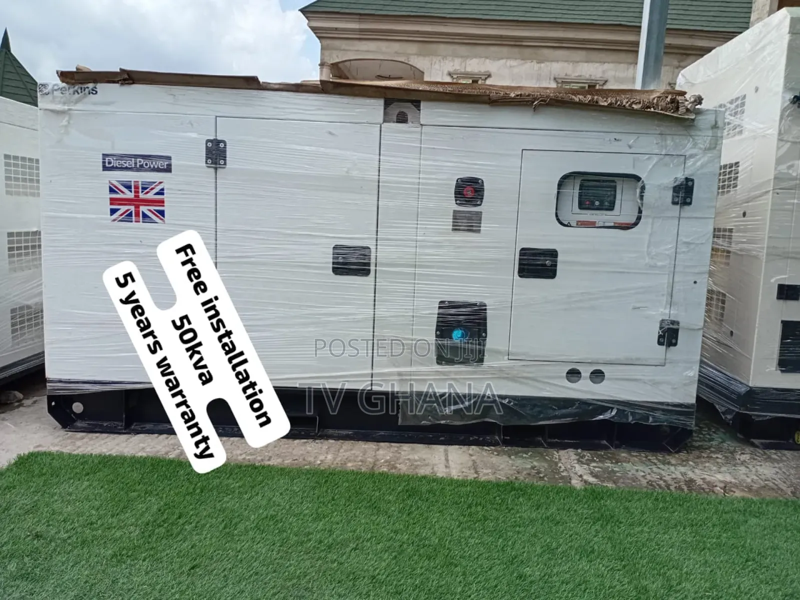 Powercraftx 50kva Silent Perkins 50kva Diesel