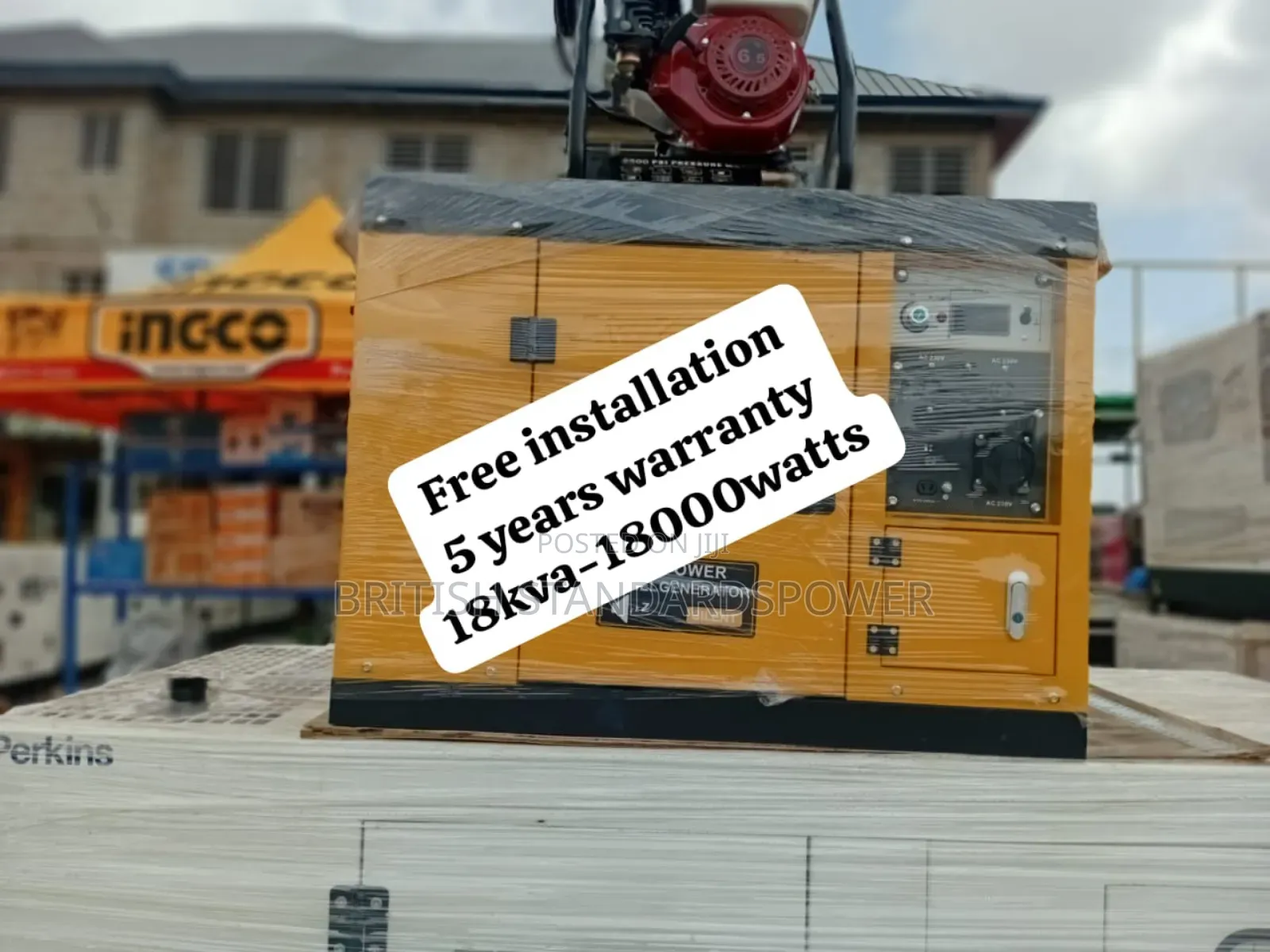 Seamless Power 18kva Silent Diesel Generator Set