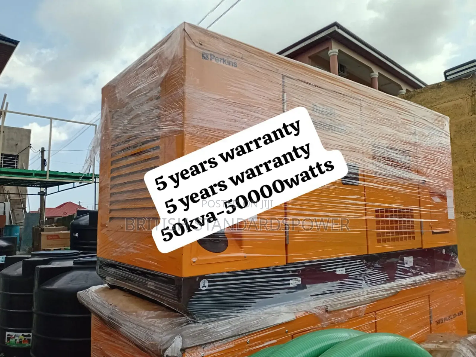 50kva Fuel Optimised Consumption Silent Diesel Generator