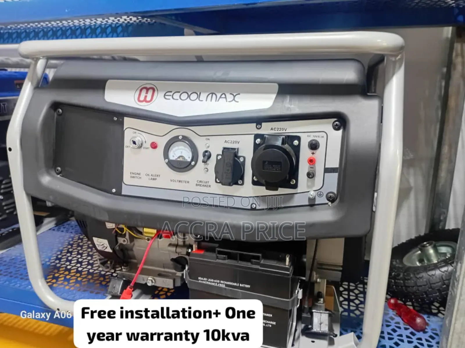Energy Provider Ecoolmax 10kva Petrol Generator Generator