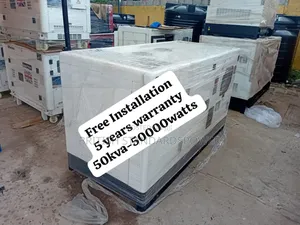 High Power Frequency Flow 50kva Silent Diesel Generator