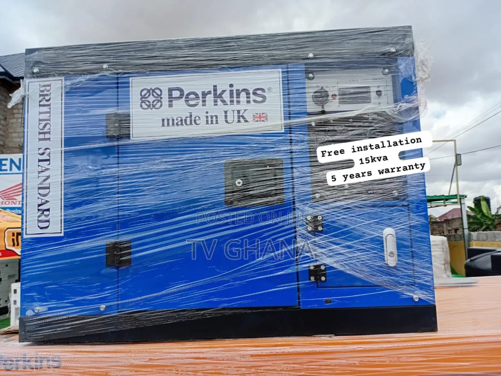 Powerline 15kva Silent Perkins15kva Diesel