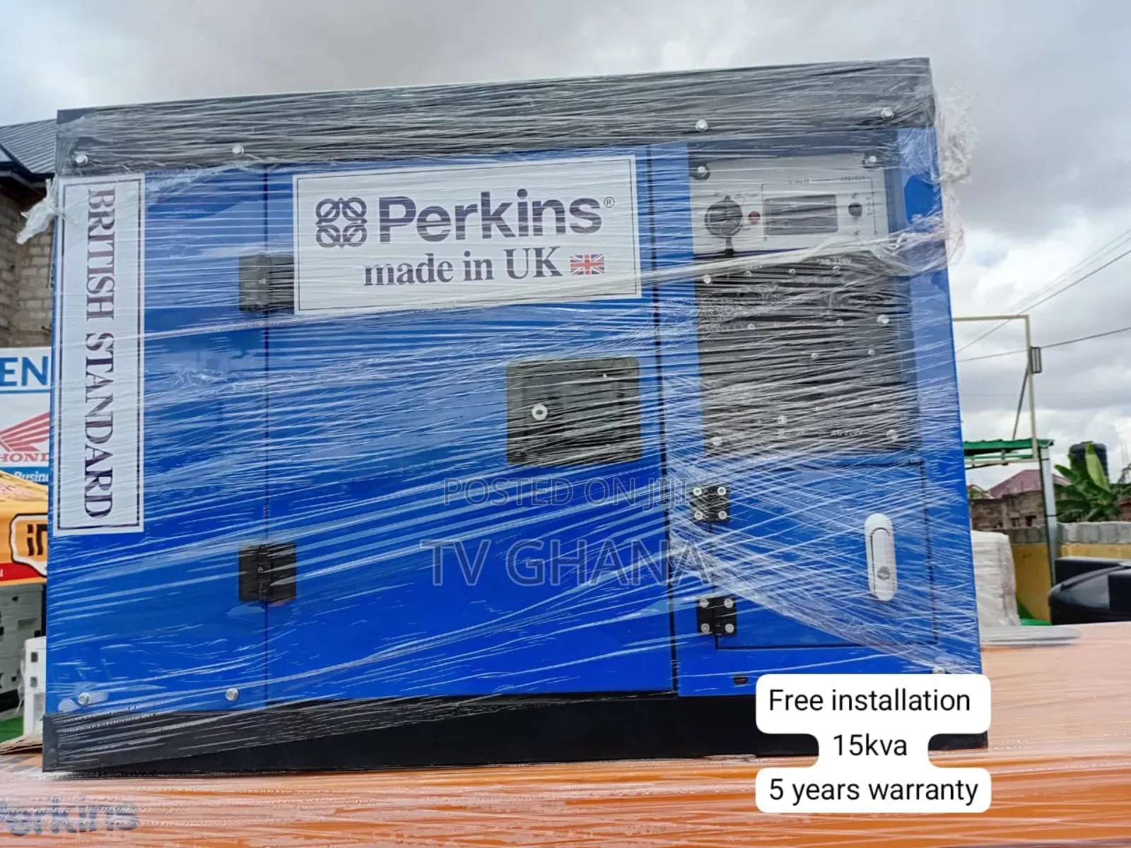 Celesspherex 15kva Silent Perkins15kva Diesel