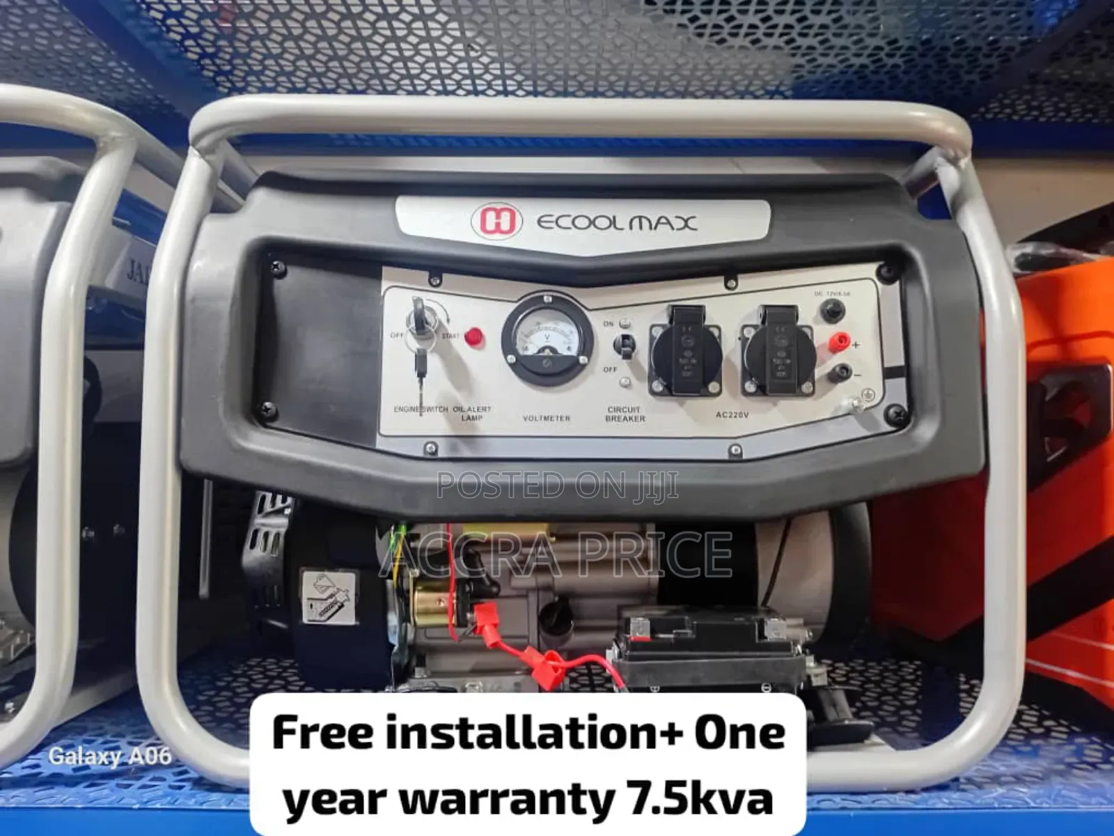 Energy Provider Ecoolmax 7.5kva Petrol Generator Generator