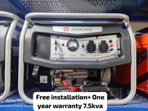 Energy Provider Ecoolmax 7.5kva Petrol Generator Generator
