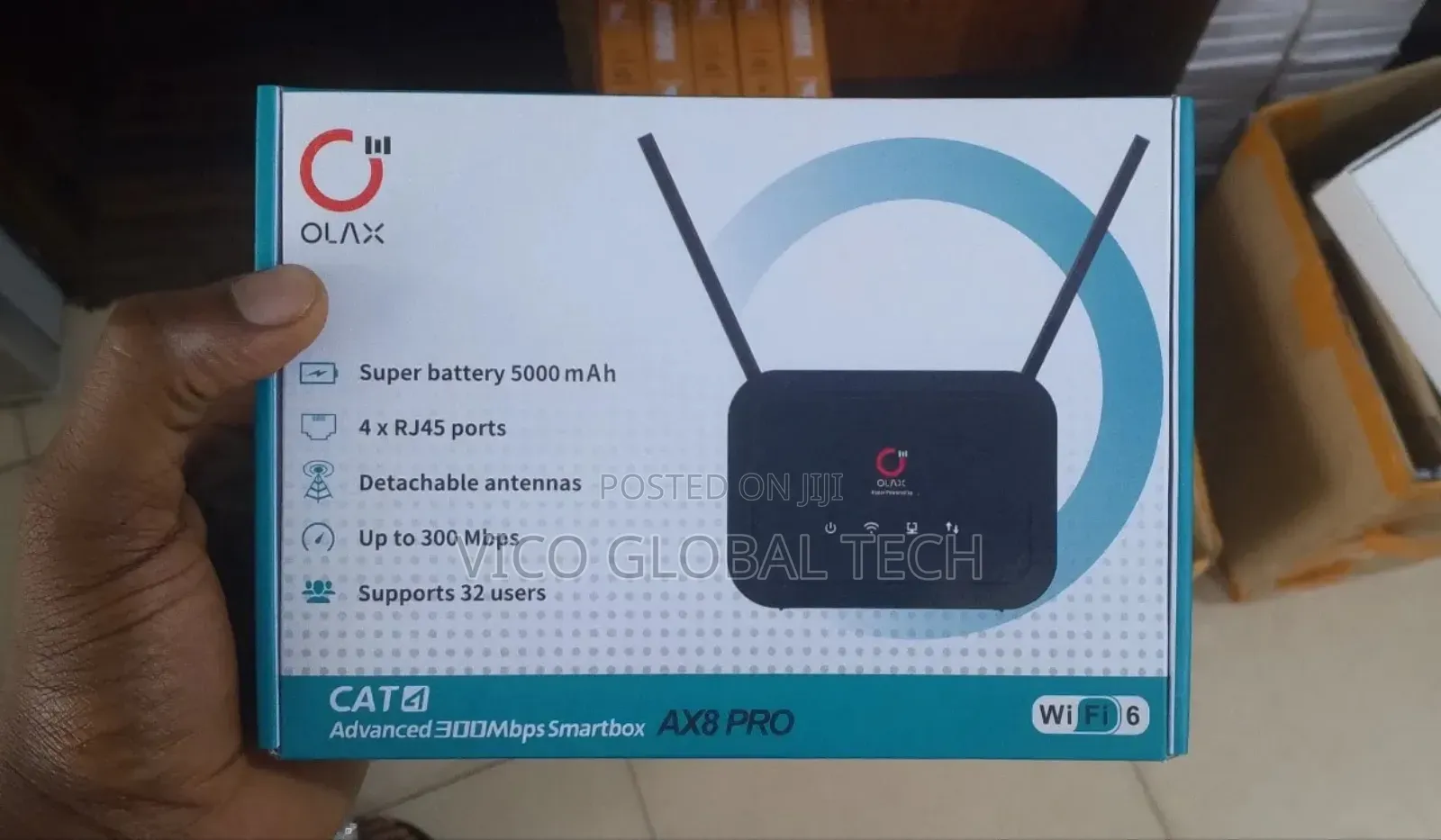 Olax 4g Ax8 Pro Sim Router