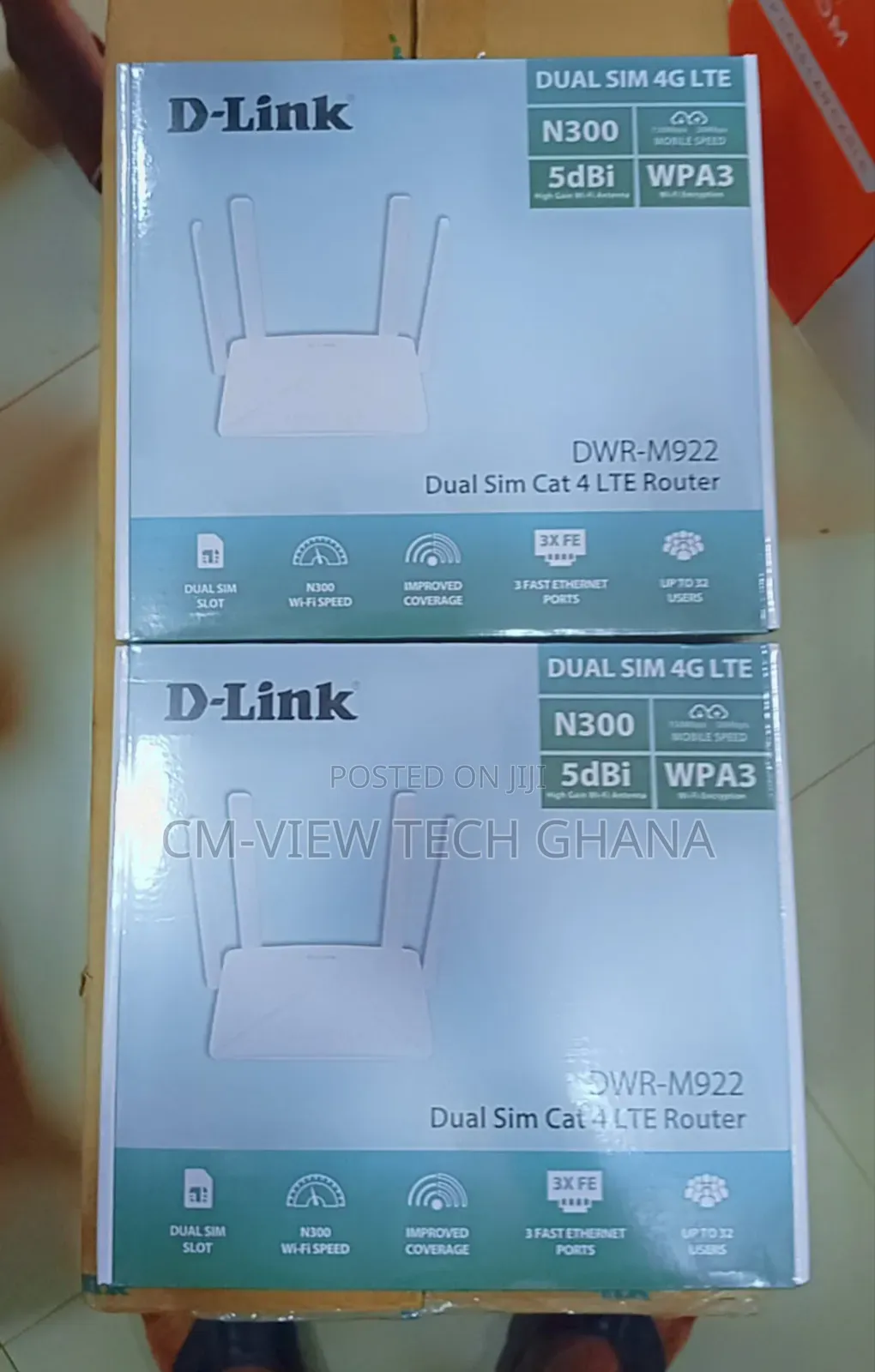 D-Link DWR-M922 Dual Sim 4g Router