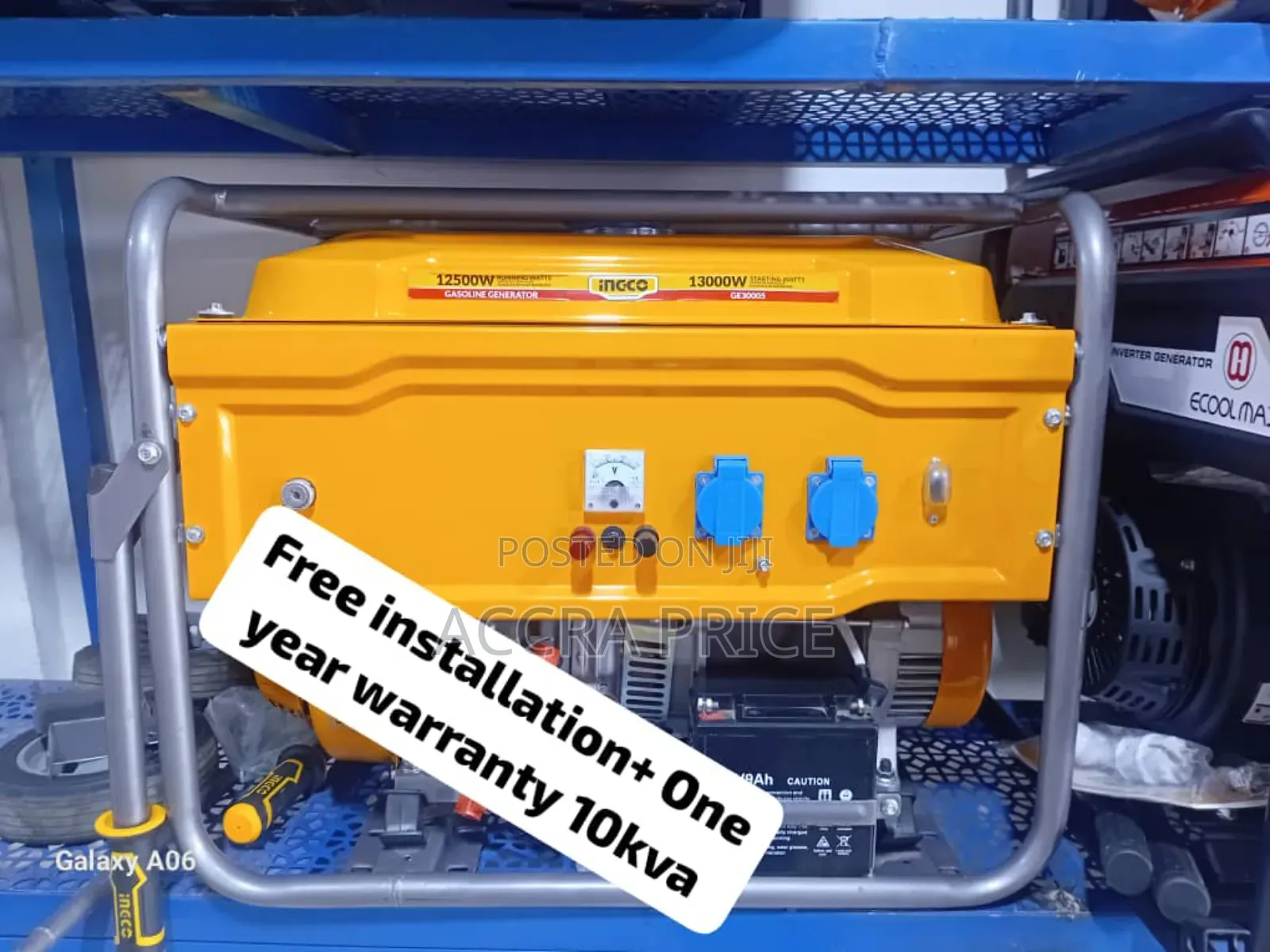 Energydrive 10kva Ingco Petrol Generator Petol Engine