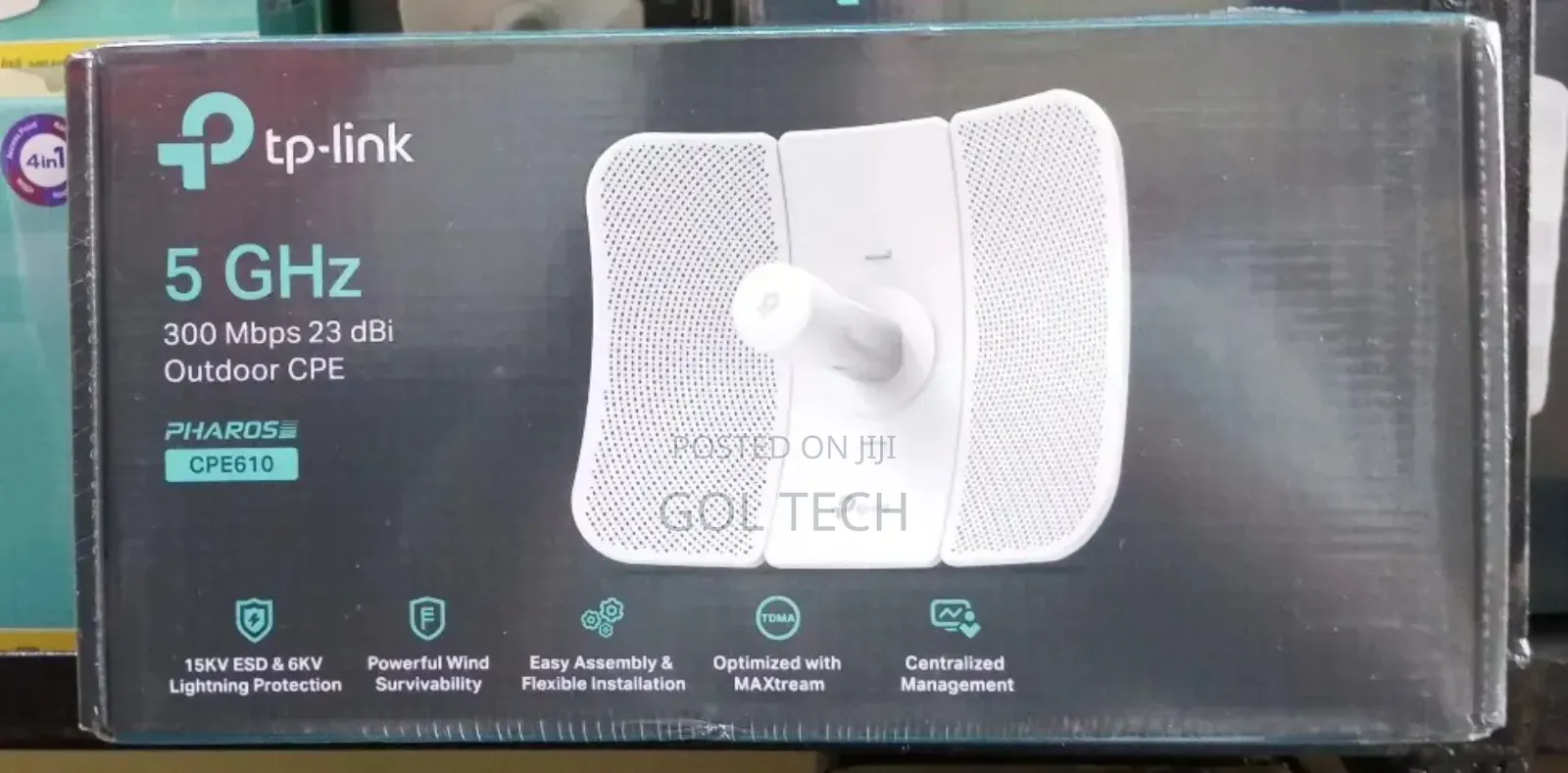 Tp Link Access Point Outdoor Cpe610 23dbi 5ghz